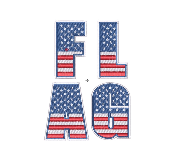 Flag Font #02