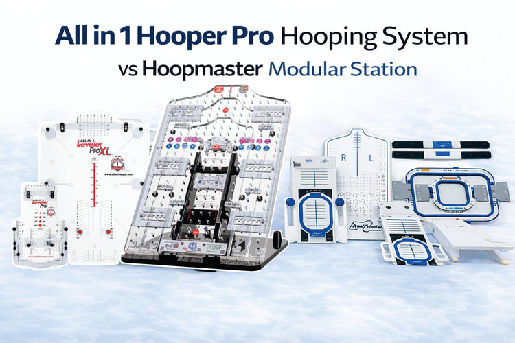 All in 1 Hooper vs HoopMaster: Hooping System Comparison – TEX Inc