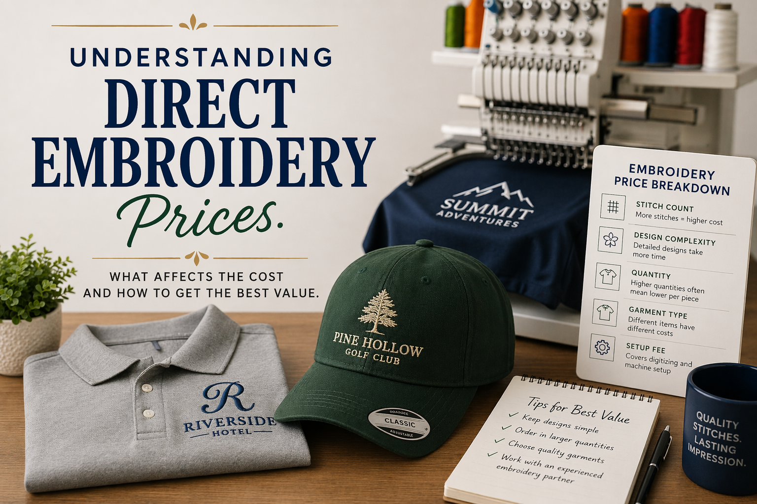 Understanding Direct Embroidery Prices: A Comprehensive Guide