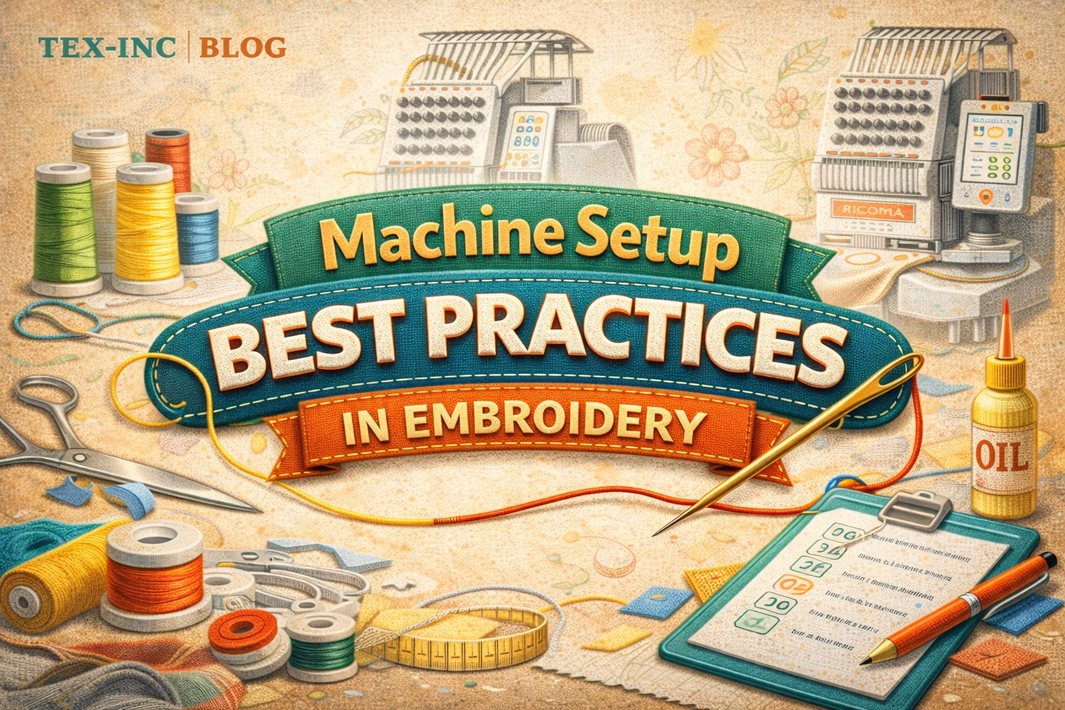 Machine Setup Best Practices: The Foundation of Quality Embroidery