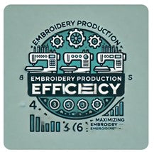 Maximizing Embroidery Production: Calculating Pieces Per Hour for Different Machine Types