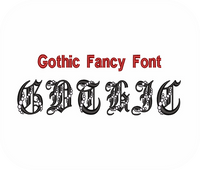 Gothic Fancy Font #01