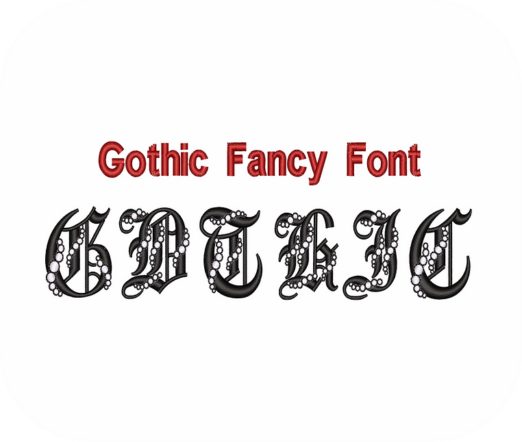 Gothic Fancy Font #01