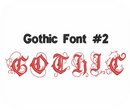 Gothic Font #02