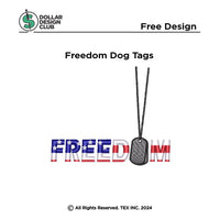 Freedom Dog Tags