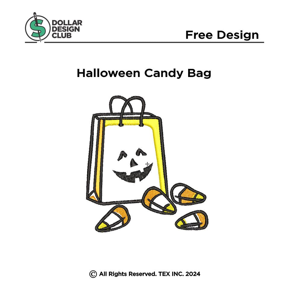 Halloween Candy Bag