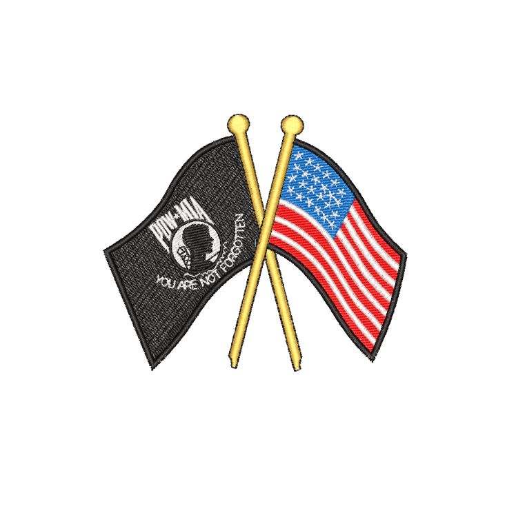 US Pow Flags